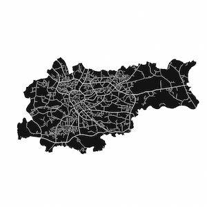 Kraków mapa