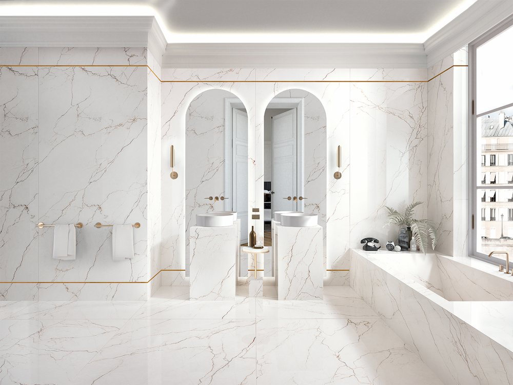 Płytki do łazienki w stylu glamour - które będą odpowiednie?